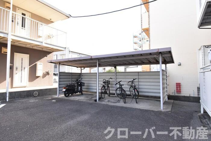 セジュール２１ A棟のその他共用部分|駐輪場
