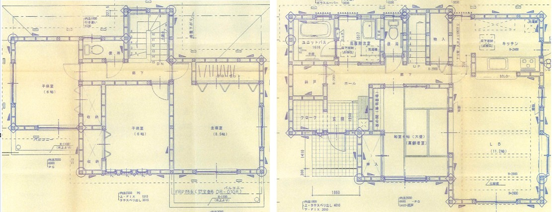 【中古戸建】伊勢崎市馬見塚町の間取り|■間取り図｜敷地面積：敷地面積：165.46（約50.05坪）　建物面積：110.96（約33.56坪）