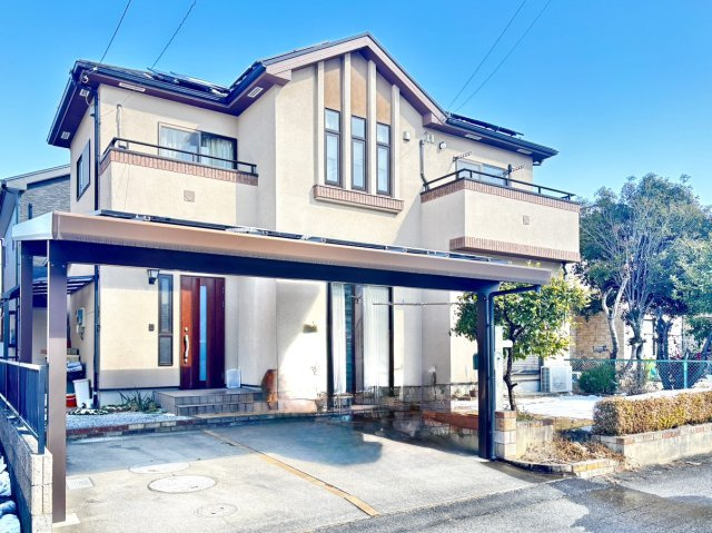 【中古戸建】伊勢崎市馬見塚町の外観|■外観｜閑静な住宅街で始める新しい暮らし♪開放的な毎日をあなたへ(^^♪
