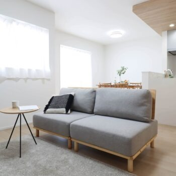 広島市佐伯区三宅4丁目　新築一戸建ての居間・リビング