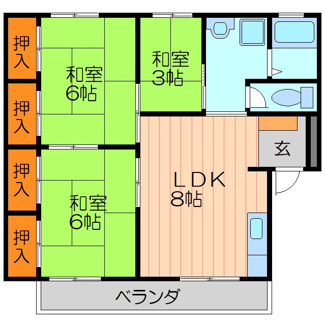 【間取り】 | プライブ香里園