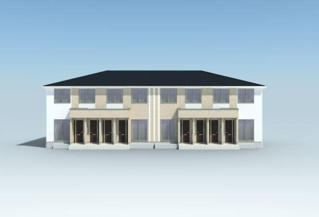 レヴメゾン神山参番館の外観|完成予想図