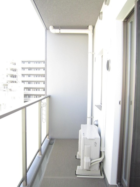 レジデンスフジミのバルコニー