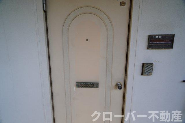 コーポラス津森の玄関