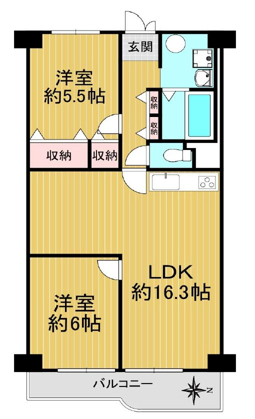 【間取り】の画像