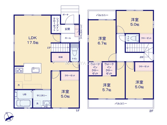 【間取り】の画像