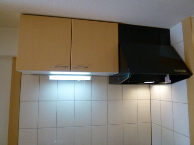 【キッチン】 | コンフォール祝園Ⅱ | キッチン上部