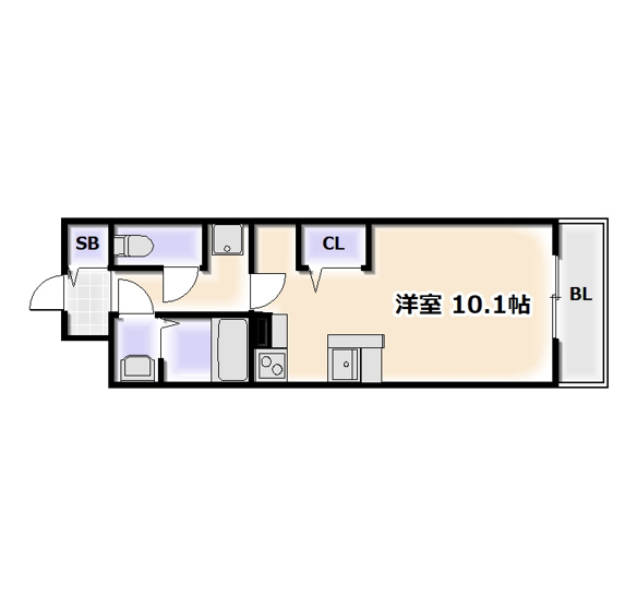 【間取り】 | MELDIA CREST TAPP NAMBA-WEST