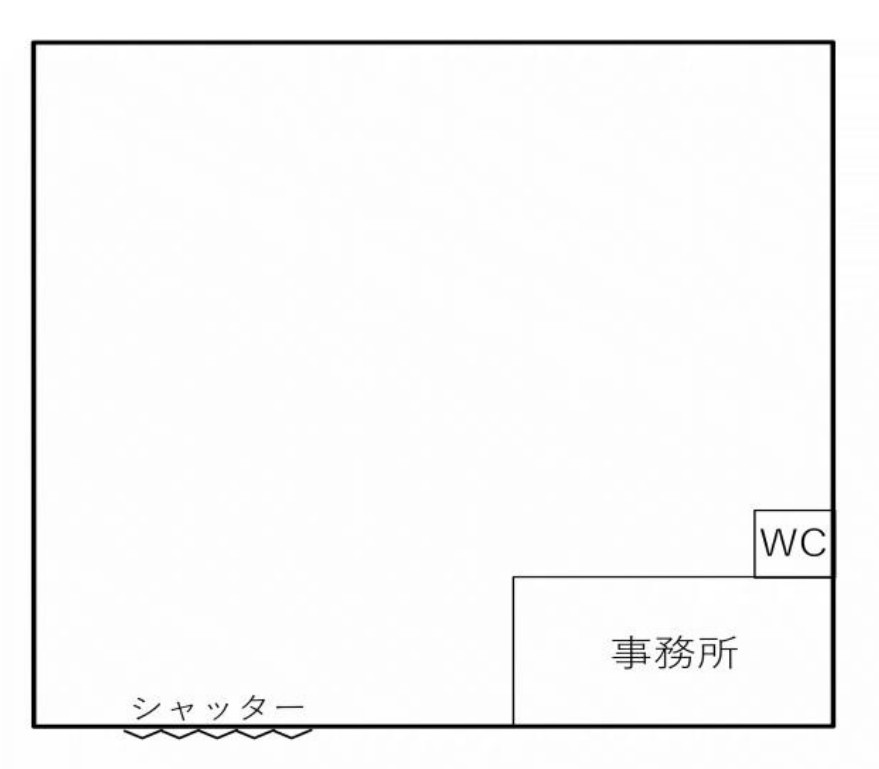 八尾市宮町６丁目　倉庫の間取り