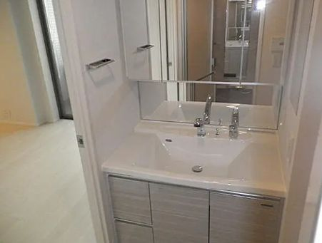 墨田区亀沢４丁目の賃貸マンションの洗面所