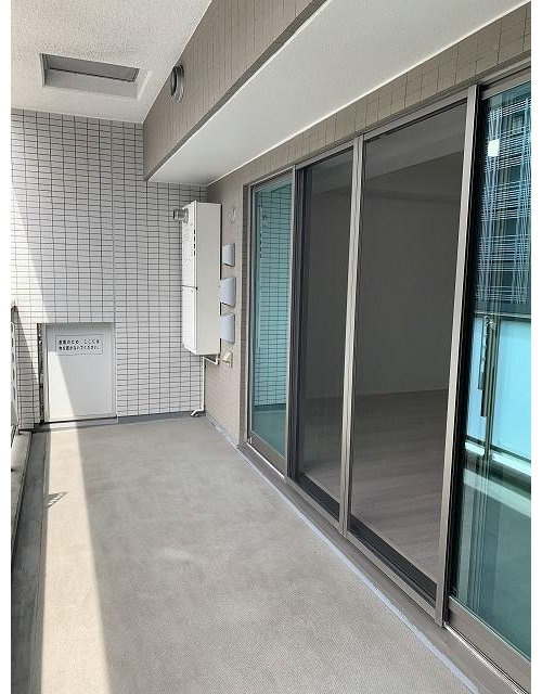 墨田区亀沢４丁目の賃貸マンションのバルコニー