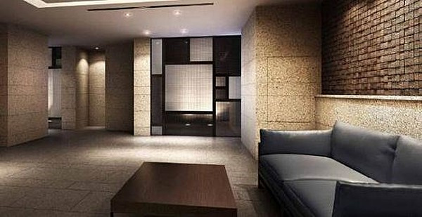 墨田区亀沢４丁目の賃貸マンションのロビー