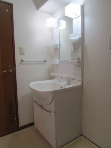 フォーレス・いすずB棟の洗面所