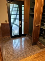 伊東市　ゴルフガーデン別荘地の玄関