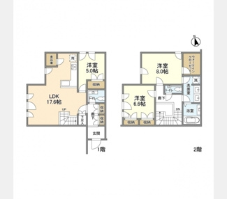 【間取り】 | ブリランテ苦楽園 | 間取