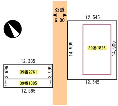 【区画図】 | ◆収益物件◆中谷ハイツ
