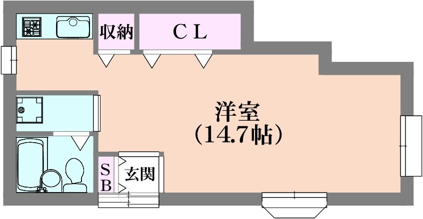 鈴蘭台北町2丁目テラスの間取り