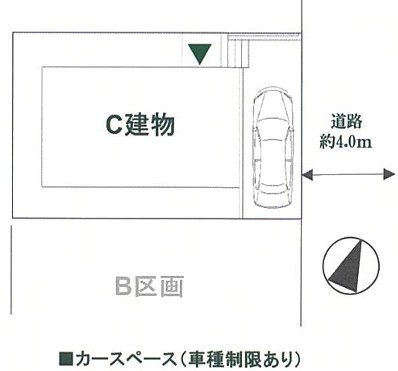 戸塚区深谷町 新築戸建 4380万円の区画図