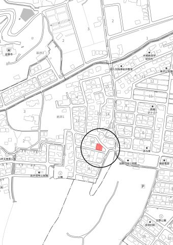 中古住宅　岩井1丁目の地図