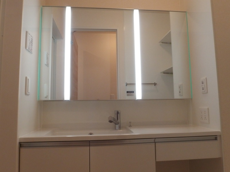 ラフィネ藤川の洗面所