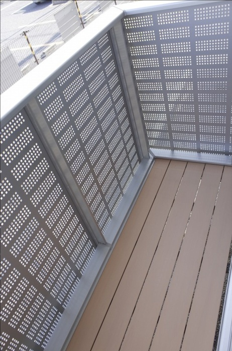 ラフィネ藤川のバルコニー