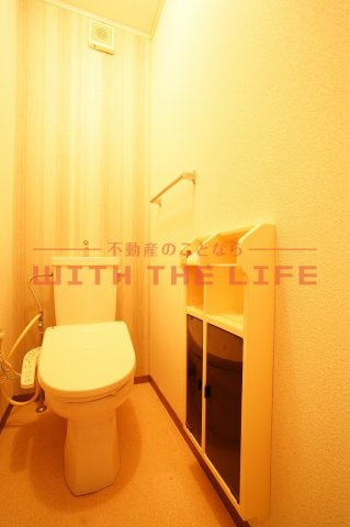 ネオポリス津福【キャッシュバック対象物件】のトイレ|トイレもきれいです