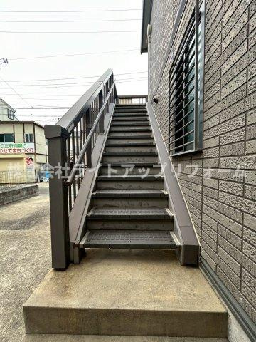 プランドール湊川のバルコニー