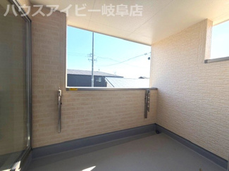 【バルコニー】 | 各務原市川島小網町新築建売全4棟！お車スペース3台可能！長期優良住宅！耐震等級3・住宅性能評価書取得 | 各務原市川島小網町新築建売全4棟！お車スペース3台可能！長期優良住宅！耐震等級3・住宅性能評価書取得！