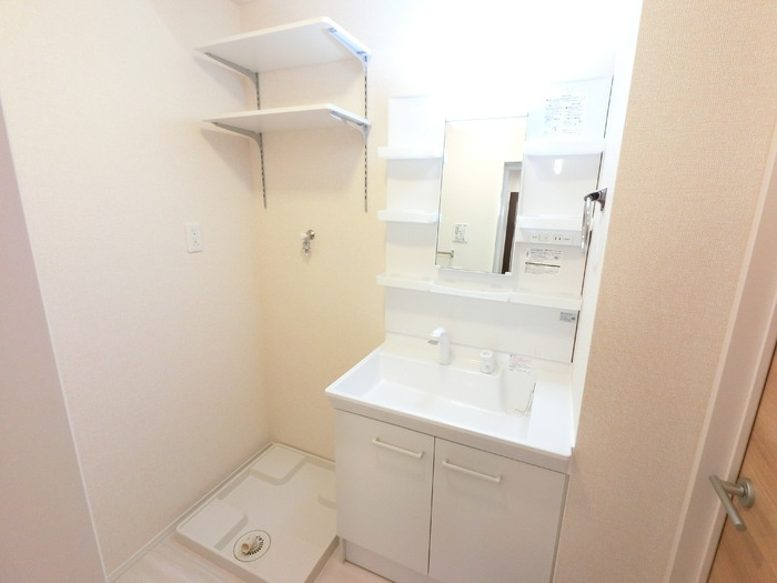 ソレイユの洗面所