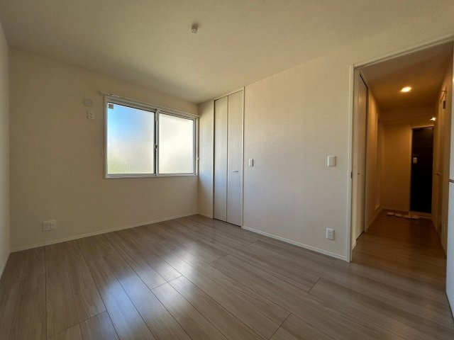 グランテージ海神Nの寝室|ゆとりの広さです