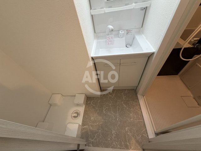 アルカ九条の洗面所