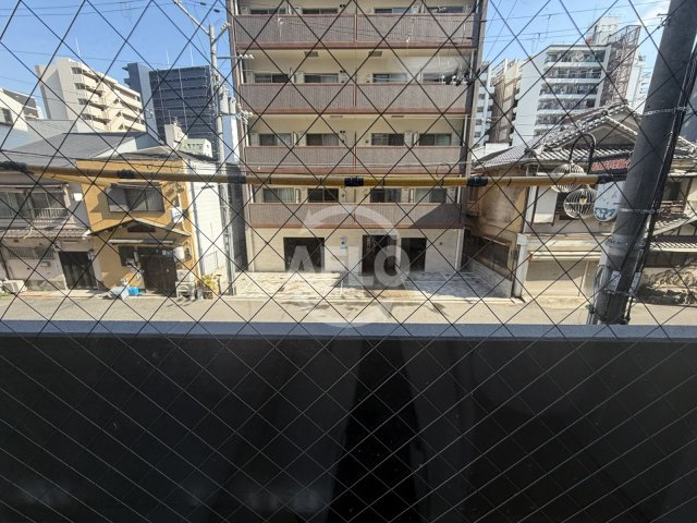 アルカ九条のバルコニー