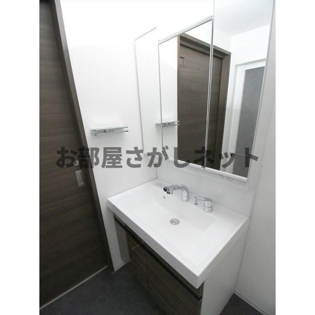 プライムガーデン若木【おとり物件なし】#学生・社会人にオススメ！初期費用分割払いOK！の洗面所