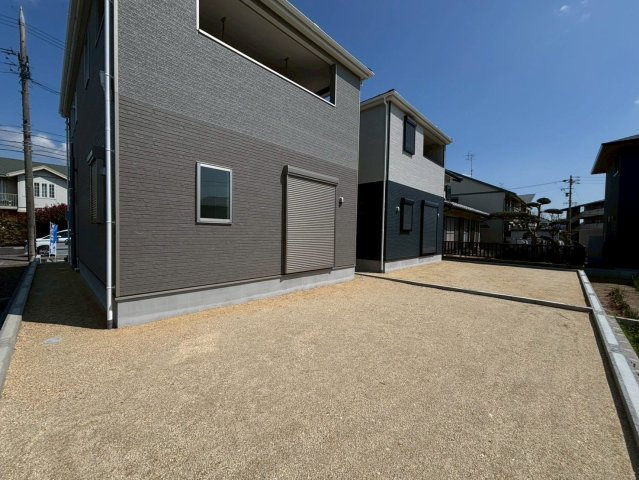 クワイエ　岐阜市菅生2丁目第5　全2区画分譲の庭|■南側のお庭　■ヤマダ不動産　株式会社リライフ　
■夢のマイホーム購入をフルサポートします！