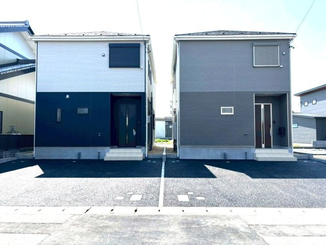 クワイエ　岐阜市菅生2丁目第5　全2区画分譲の外観|「現地（2026年3月10日）撮影」　
■全体写真　
■ヤマダ不動産　株式会社リライフ　