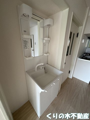 【洗面所】 | ルミウス片山 | 脱衣スペースもあります