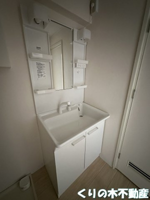 【洗面所】 | ルミウス鯉池 | 使いやすい洗面所です