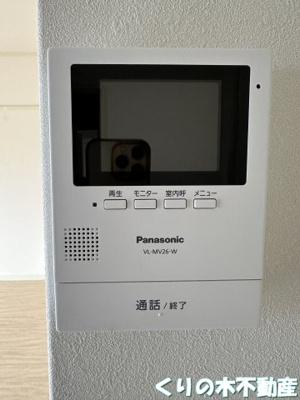 【セキュリティ】 | ルミウス八町西 | モニター付きインターホンです