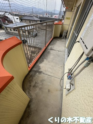 【バルコニー】 | ルミウス八町西 | 陽当たり良好なバルコニーです