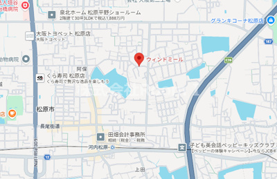 【地図】 | ウィンドミール・旭化成ヘーベルメゾンHEBEL HAUS