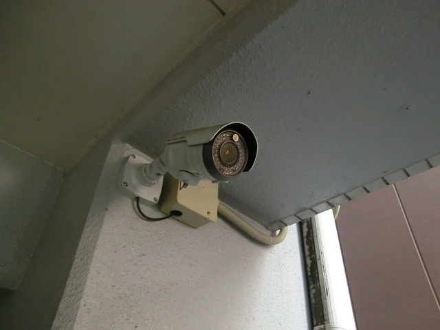 葛飾区西新小岩１丁目の賃貸マンションのセキュリティ|防犯カメラ設置。