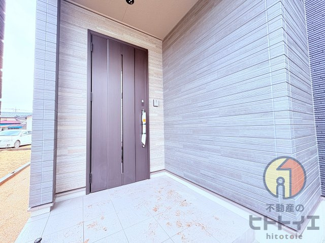 タマタウン岡山小北の前面道路含む現地写真