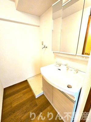 【洗面所】 | シティコーポ倖 | コンパクトで使いやすい洗面所