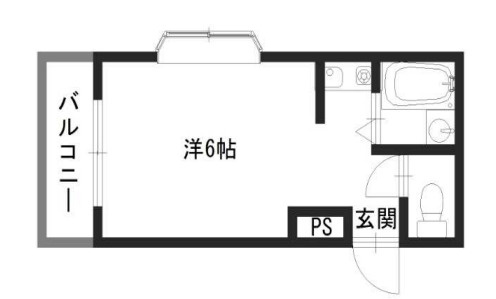 ハイツ北代の間取り