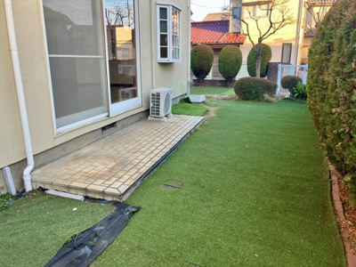 【庭】 | 緑丘戸建 | お庭が付いています