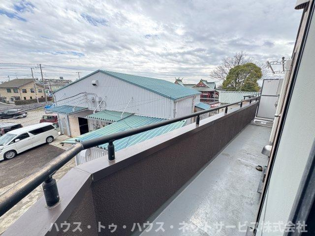 ツインヴィラ八柱Ⅱのバルコニー