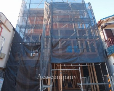 【外観】 | 平野区喜連3丁目 | 【外観パース】【南向き☆敷地間口広々整形地☆ローン控除対象、省エネ基準適合住宅☆】ローン返済目安：月々約113121円（頭金0円、変動金利0.875％、返済期間40年、ボーナス払い無しで試算です）