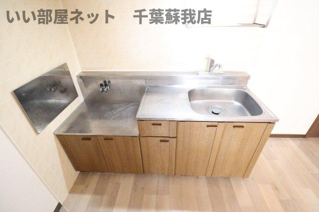 ファーストターフ鎌取　Ｂのキッチン|きれいなキッチンです