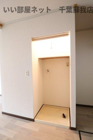 ファーストターフ鎌取　Ｂの洗面所|洗面所です