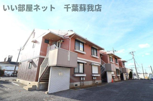 ファーストターフ鎌取　Ｂの外観|外観もきれいです